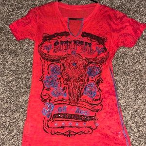 ❤️ red affliction shirt ❤️